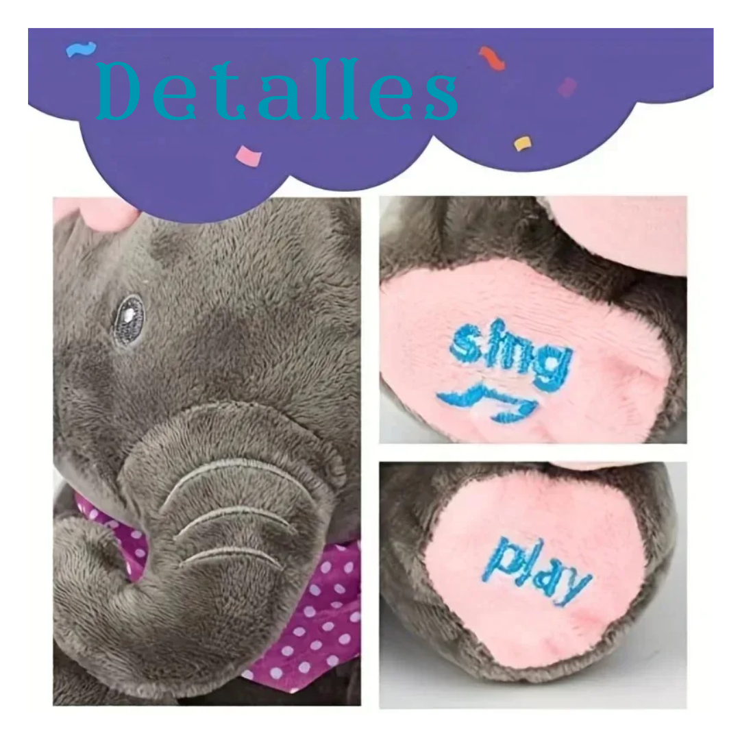 Elefante Peluche Musical .